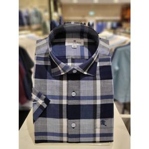 [카운테스마라 와이셔츠] 일반핏 밑단일자 썸머 반팔남방셔츠 (CDCY2C6405N0) CDCY2C6405