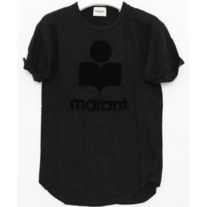 [당일발송]이자벨마랑 콜디 린넨 여성 반팔티 TS0004FA A1N09E 01BK