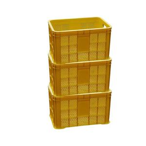 사각 플라스틱 운반용 상자 다용도 바구니 10개 묶음