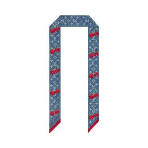 루이비통 x 무라카미 타카시 데님 세리즈 방도 데님 블루 M96390