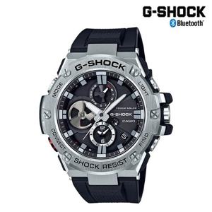 [지샥]GST-B100-1ADR G-STEEL 지스틸 블루투스 연동 방수시계