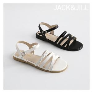 [잭앤질]잭앤질 페미닌무드 꼬임 스트랩 샌들(JB3Z339)
