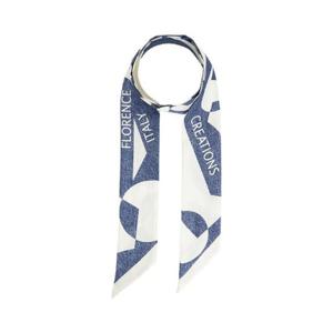 페라가모 실크 스카프 블루 321116-784122