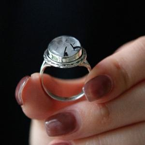 바이데이지 침수정 원석 실버 반지 Br0357