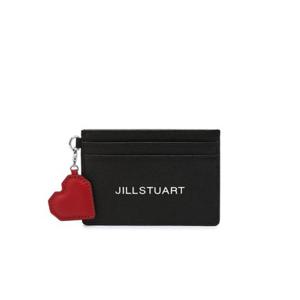 [질스튜어트 핸드백] JAWA5F470BK  블랙 로고 포인트 소가죽 카드지갑 JAWA5F470BK