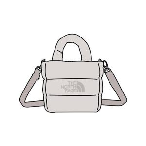 노스페이스 플럼피 토트 백 미니 크림 NN2PQ59K