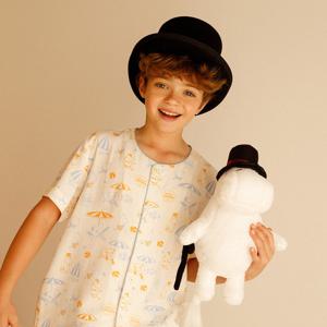 [오르시떼]아동 F030 무민리비에라 반소매 상하 OR25MKBFF030