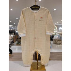 [쇼콜라] 쇼콜라 체크우주복 (TNNWQX007U)공용가을겨울실내복출산백일선물 TNNWQX007U