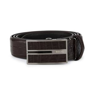 [금강헤리티지] 금강제화 리갈 악어 벨트 SHOBE1110MREGR3 남성 크로커 특피 자동벨트 SHOBE1110MREGR3