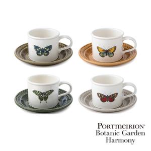 [포트메리온] 보타닉가든 하모니 BF커피잔 0.26L 4인조(BGH) BreakfastCupandSaucer4SetBGH