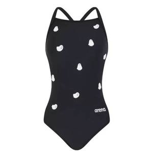 아레나  여성) 플러피프렌즈2 선수 원피스 싱글크로스 스트랩백(A5SL1CO02BLK)