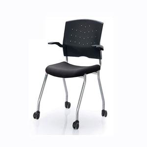 플러키회의(2116)-블랙 의자 사무용의자 학생용의자 다용도의자 회의용의자