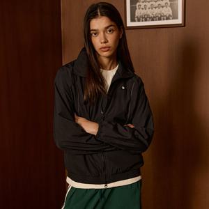 [르꼬끄공식] 유니 등판 블럭 루즈핏 메쉬 자켓 (QQ323LJK91)