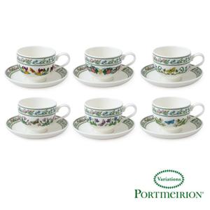 [포트메리온] 베리에이션 BF커피잔(T형) 0.28L 6인조(A)(VR)