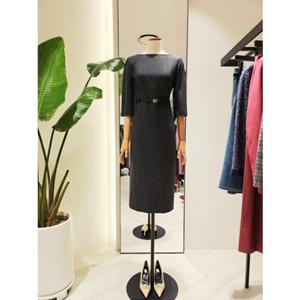 [모조에스핀] 보트넥 스트라이프 원피스 (J253XSE002) J253XSE002