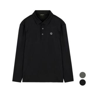 그린조이 HC12 남성 3버튼 카라 긴팔 티셔츠 GM24KY51M(블랙)