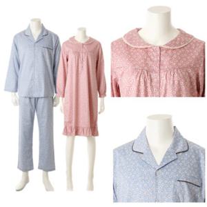 [비너스 란제리] 클로버나염 순면 80수 원피스 커플잠옷 VPA4553M VGN4553G 신혼 커플파자마 귀여운 면커플잠옷 VPAGN4553MG0