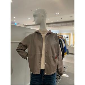르니앤맥코이 후드 단추 페이크 가죽점퍼 (MM11JP403HJY)