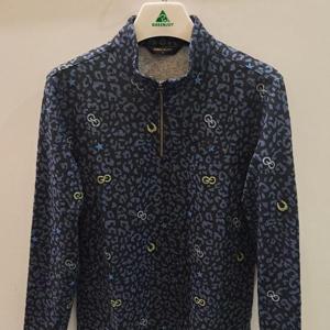 그린조이 HC06 여 레오파드 프린트 집업티셔츠 GF25KL54W