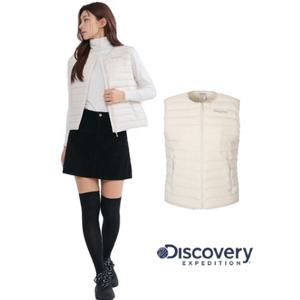 디스커버리 25FW 겨울 여성 픽시버G튜브다운패딩베스트 DWDV72056BES