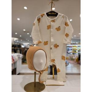 [쇼콜라] 쇼콜라 람쥐슬림우주모자세트 (TNMWQX03UM)가을겨울공용실내복출산백일선물 TNMWQX03UM