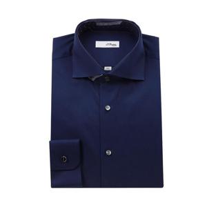 [에스티듀퐁(셔츠)]와이드카라 긴팔 남방 슬림핏 와이셔츠 (SE5FM21LS352SNY)