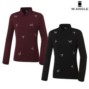 [와이드앵글] WWU22K42 여성 CF 로코코 WA 자수 스웨터 WWU22K42