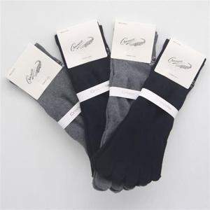 중목양말 크로커다일 남자 발가락양말 중목 무지 10켤레