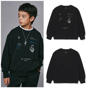 [빈] 아동 AZH7TS01BK 아크라인 블랙 맨투맨 티셔츠PG AZH7TS01BK