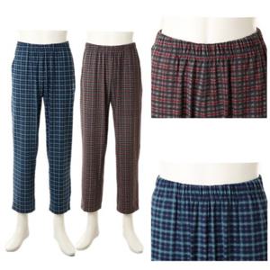 [비너스 란제리] 신축성 있는 남성홈웨어  잠옷바지  따뜻한 110사이즈 남자파자마 바지 겨울잠옷바지 VEP3969MD000