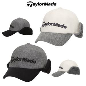 [테일러메이드] 테일러메이드 어패럴 골프 웨어 25 F W TMHCO4623 999 남성 겨울 귀달이 방한 야구모 귀덮개 캡모자 TMHCO462399