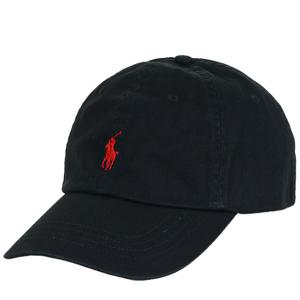 폴로랄프로렌 25FW 포니 로고 볼캡 블랙레드 211912843 019