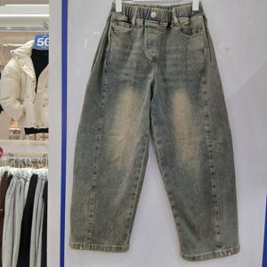 [에꼴리에][모다부평]사이드 폴딩 빈티지 블루진/26A5281BL_BP