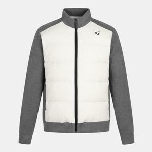 [테일러메이드] 남성 앞판 다운 하이브리드 니트 가디건 (TMSCO4123) TMSCO4123