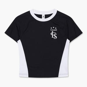 [르꼬끄] 여성 풋볼 슬림핏 반팔티 QP322FRS81 QP322FRS81