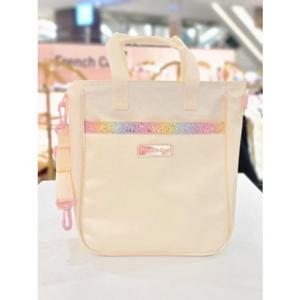[티파니아동] 아이보리  무지개 펄 보조가방 (Q61DG2071) Q61UG2071