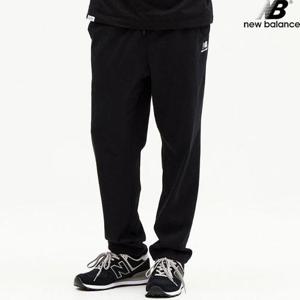뉴발란스 NBMLE21013-BK 에센셜 싱글메쉬 스트레이트 팬츠 남녀공용 트레이닝 긴바지