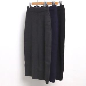 나야홍 / 빅사이즈치마 7346L512 골지니트롱스커트 RM