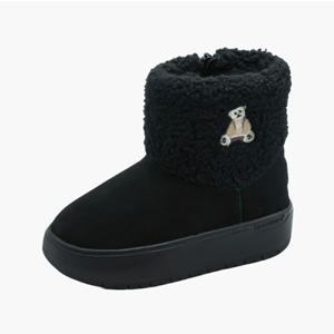 [와이컨셉] 베어파우 LOU 아동 양털부츠 방한화 키즈 겨울신발 방한부츠 K3041001RD-K (블랙) K3041001RD-K