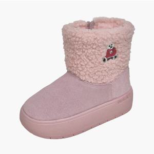 [와이컨셉] 베어파우 LOU 아동 양털부츠 방한화 키즈 겨울신발 방한부츠 K3041359RD-K  (핑크) K3041359RD-K