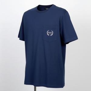 MSGM 포켓 로고 프린트 반팔 티셔츠 (3540MM128 237798 89)