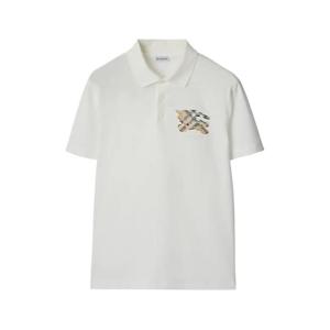 버버리 이퀘스트리안 나이트 체크 폴로 셔츠 8116118