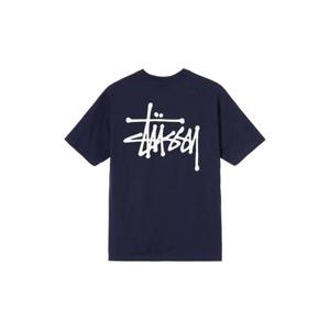 스투시 베이직 스투시 티셔츠 네이비 2021 1904649