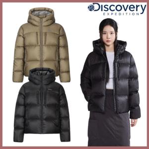 디스커버리 25FW 겨울 신상 세미오버핏 여성 올버트 구스다운 숏패딩/점퍼 DWDJ7H056-GSAN