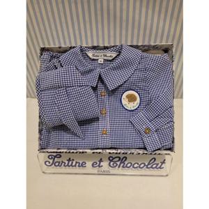 [쇼콜라] 쇼콜라 BG벨리체크슈트모자세트 (TNPMQA112B)남아봄외출복출산백일선물 TNPMQA112B