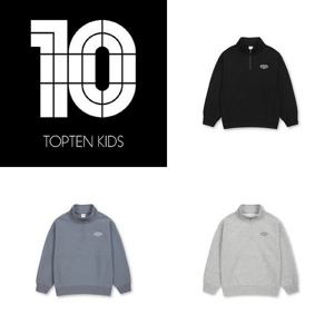 [탑텐키즈]MKG2TR3401 공용) 에슬레틱 스쿠바 하프넥 스웨트셔츠