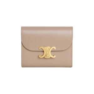 셀린느 스몰 플랩 월렛 트리옹프 샤이니 카프스킨 사파리 10D783DPV-03SA