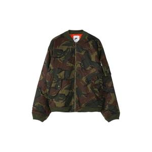 Nike나이키 라이프 우븐 MA 1 플라이트 자켓 미디움 올리브 블랙   아시아 FB7592-222