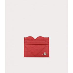 [비비안웨스트우드] 크로커다일 하트 카드지갑  VQSCWA0018 82 (공식) VQSCWA0018