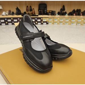 [금강헤리티지] 금강제화 랜드로바 여성 LANSLS5612WK1 메리제인 벨크로 슬립온 캐주얼 소가죽 경량 3.5cm LANSLS5612WK1